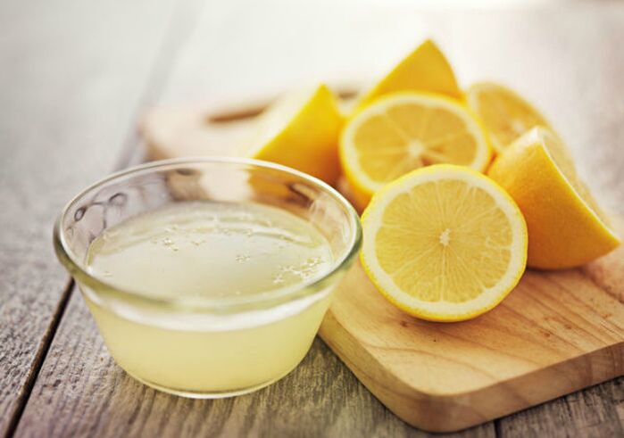 cytryna i ocet na grzybicę paznokci